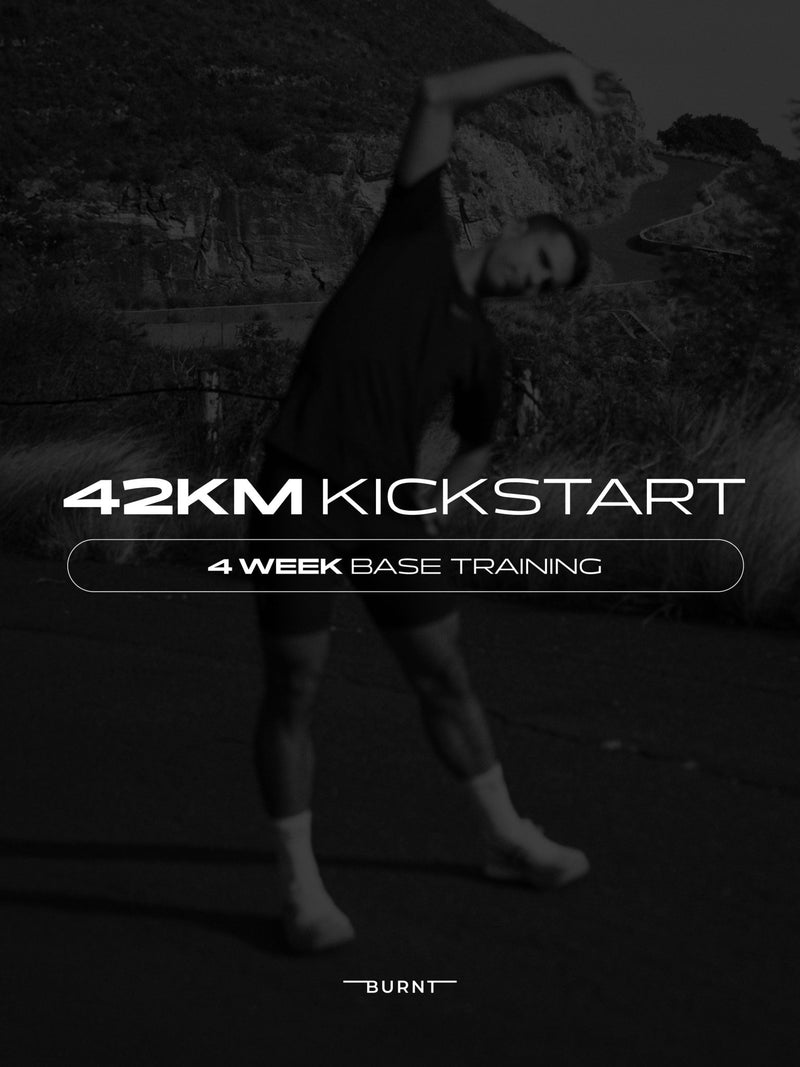 Marathon Kickstart | 4 - Week Base Training Run Plan - Burnt Studios® - Premium Activewear